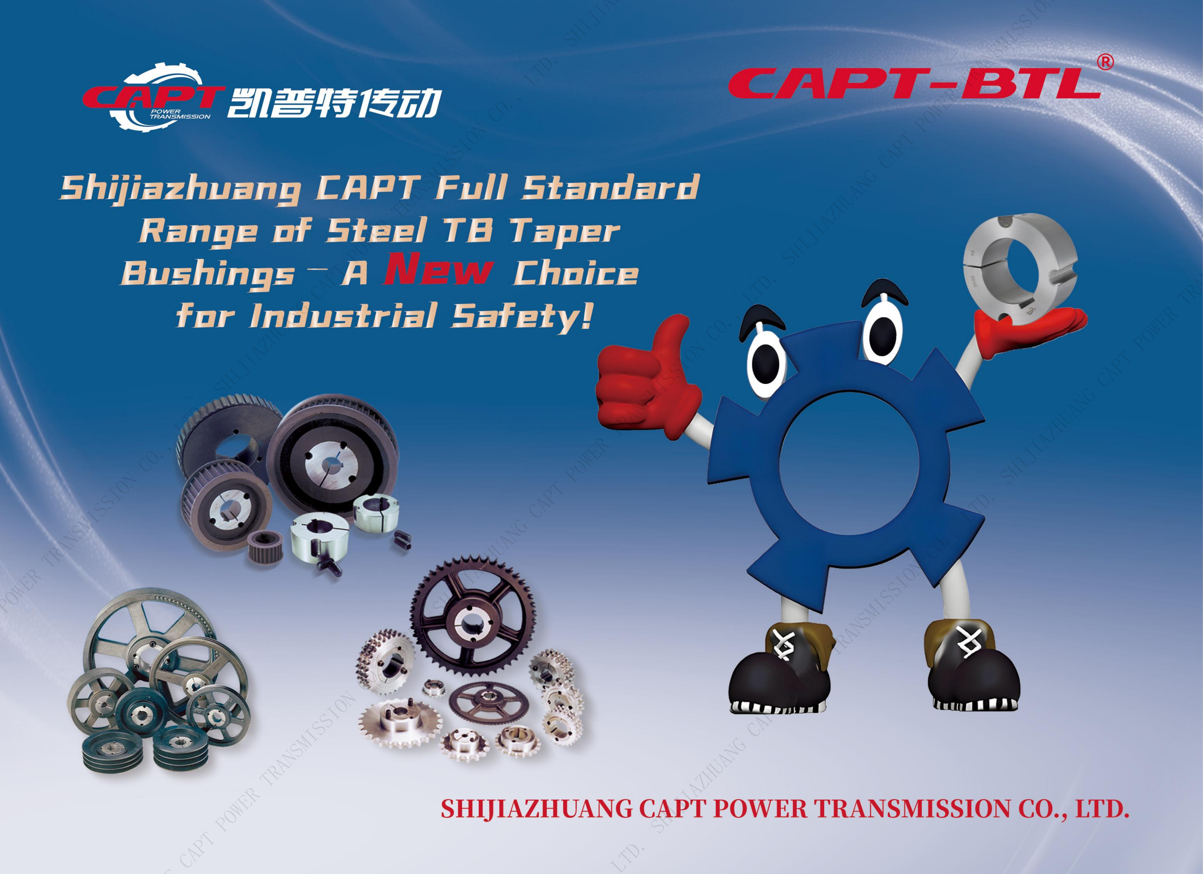 CAPT Steel Taper Bushing Selection Guide